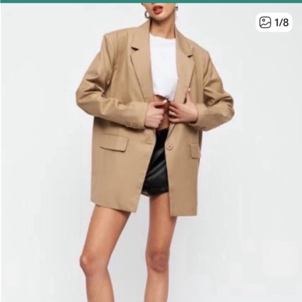 New Lioness Welcome to the Jungle Blazer Tan